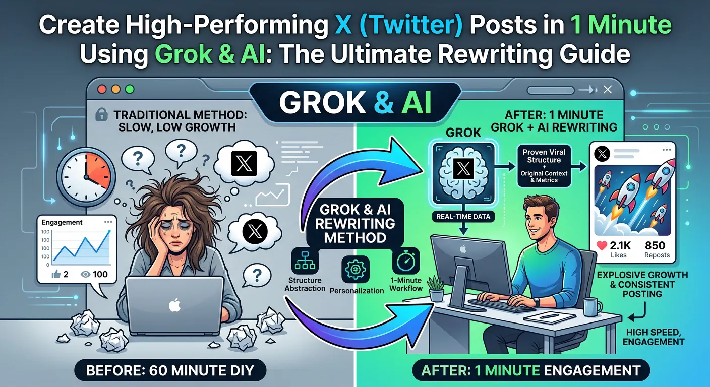 GrokViral: AI X Content System gallery image