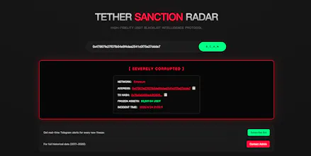 Tether Blacklist gallery image