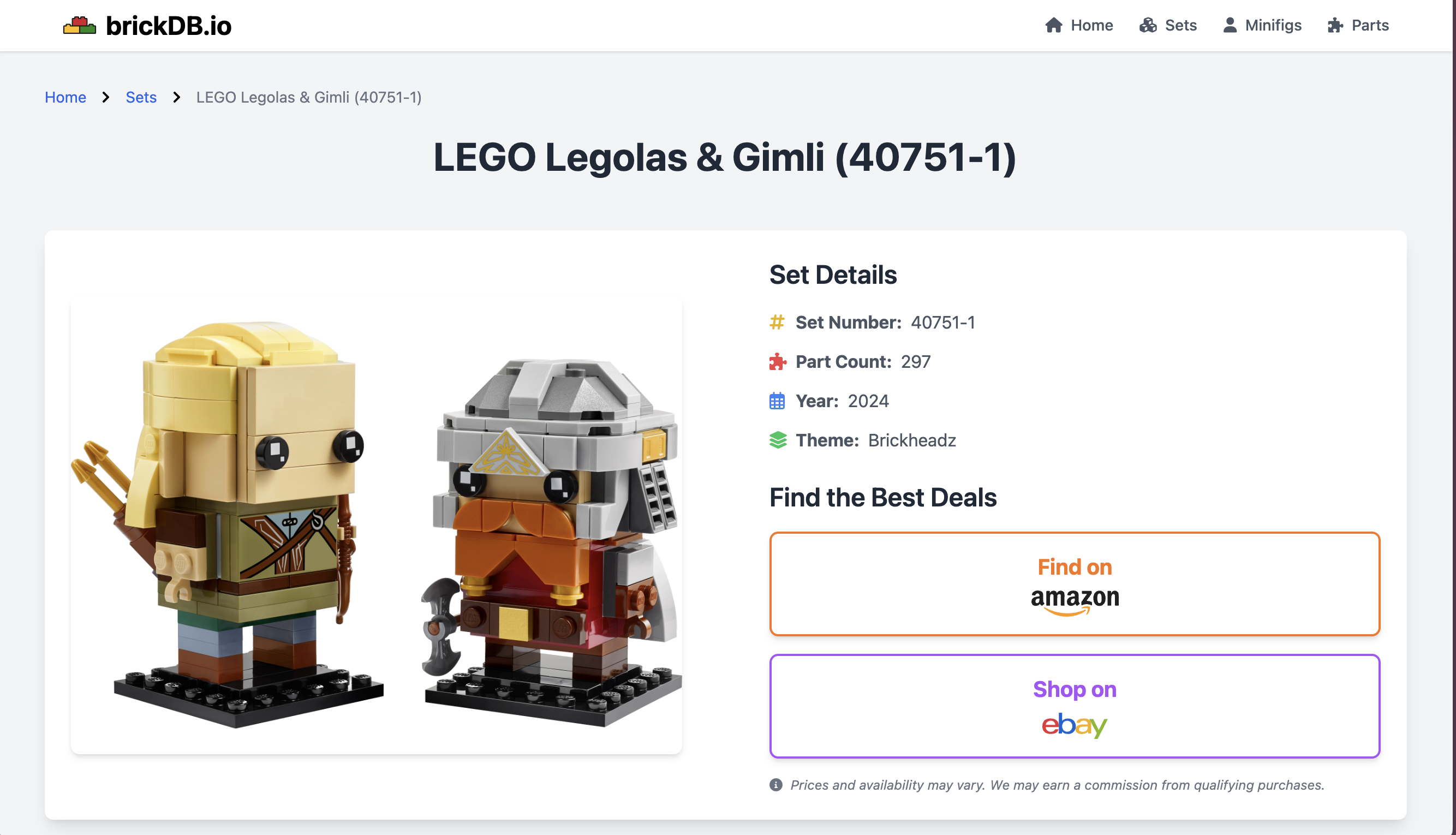 Mídia 2 de brickDB.io - Seu guia para conjuntos, peças e minifiguras LEGO®