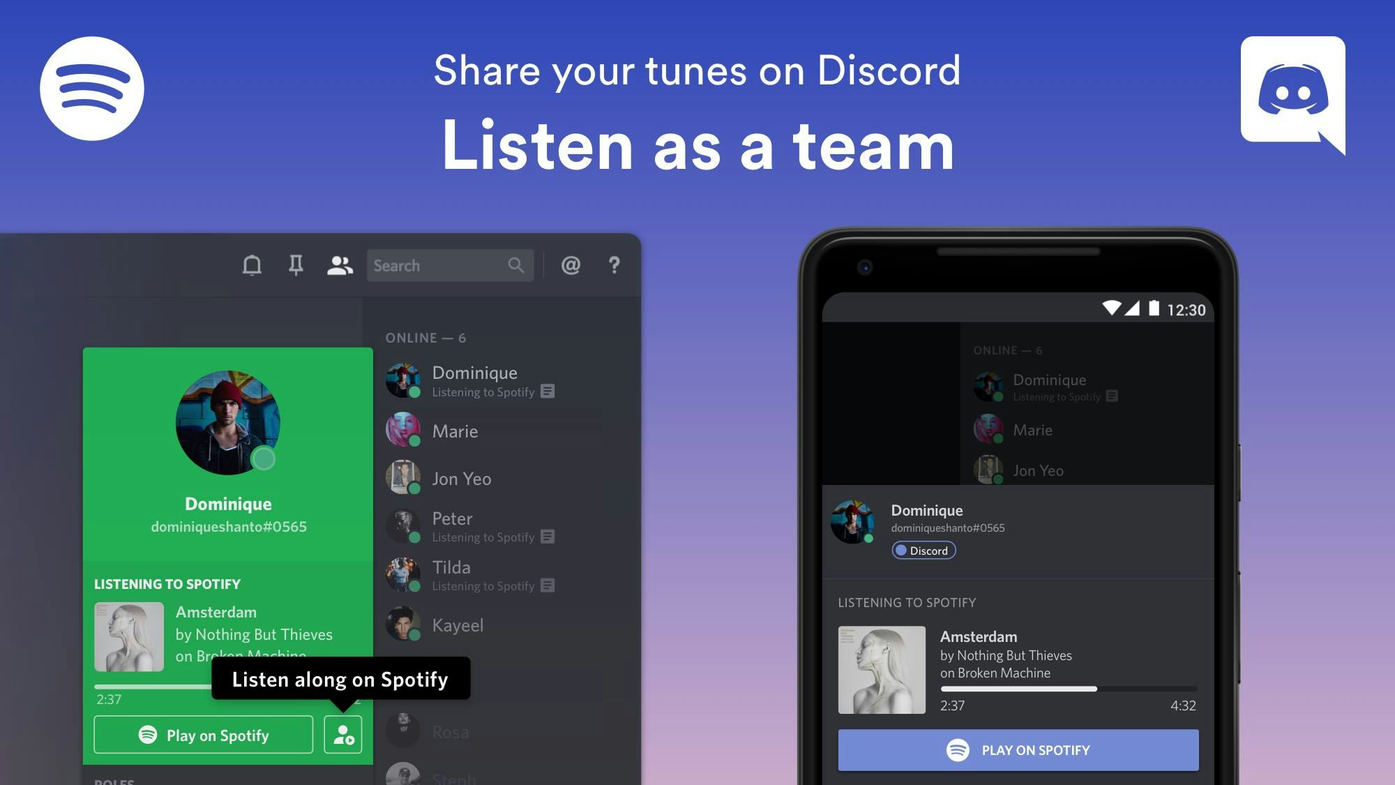 Spotify + Discord
