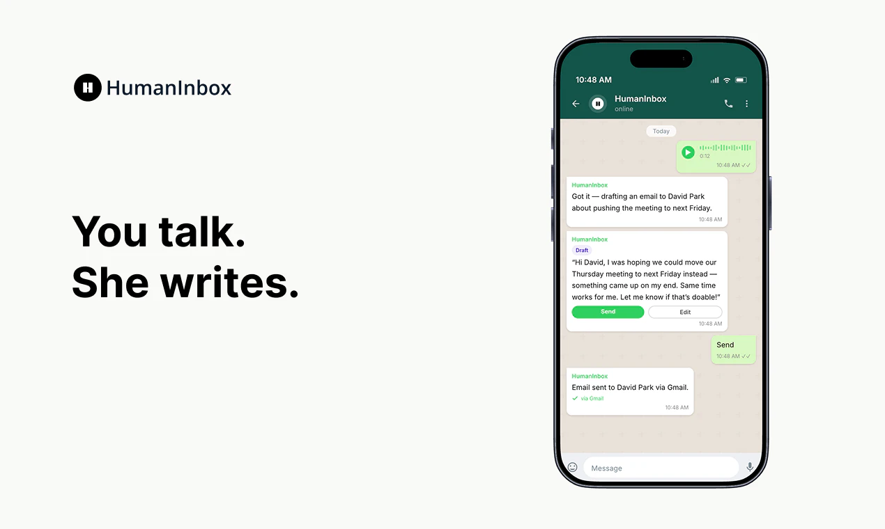 HumanInbox screenshot 1