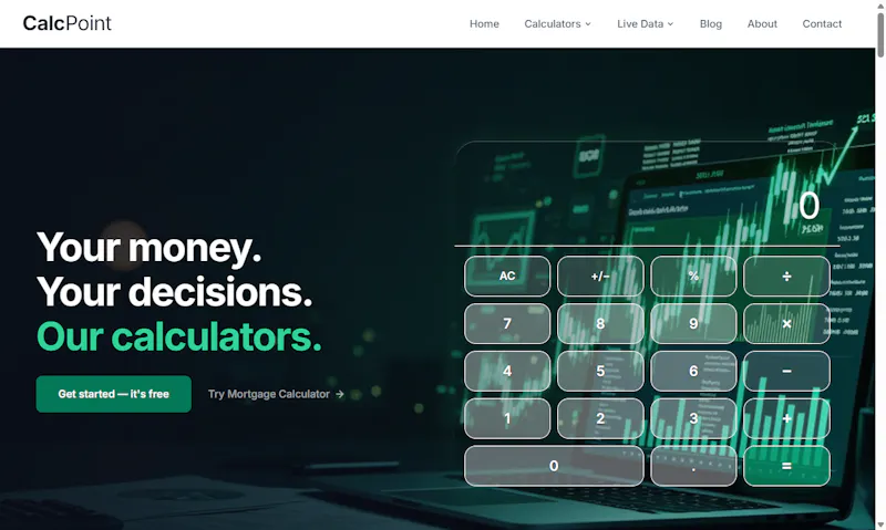 CalcPoint screenshot 1