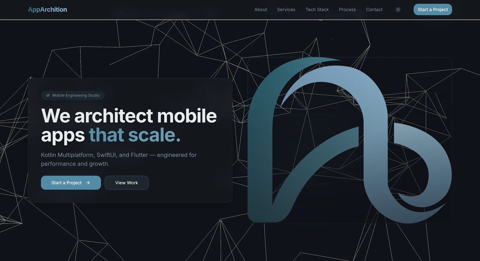AppArchition — Mobile Engineering Studio screenshot 1