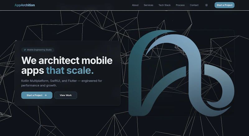 AppArchition — Mobile Engineering Studio screenshot 1