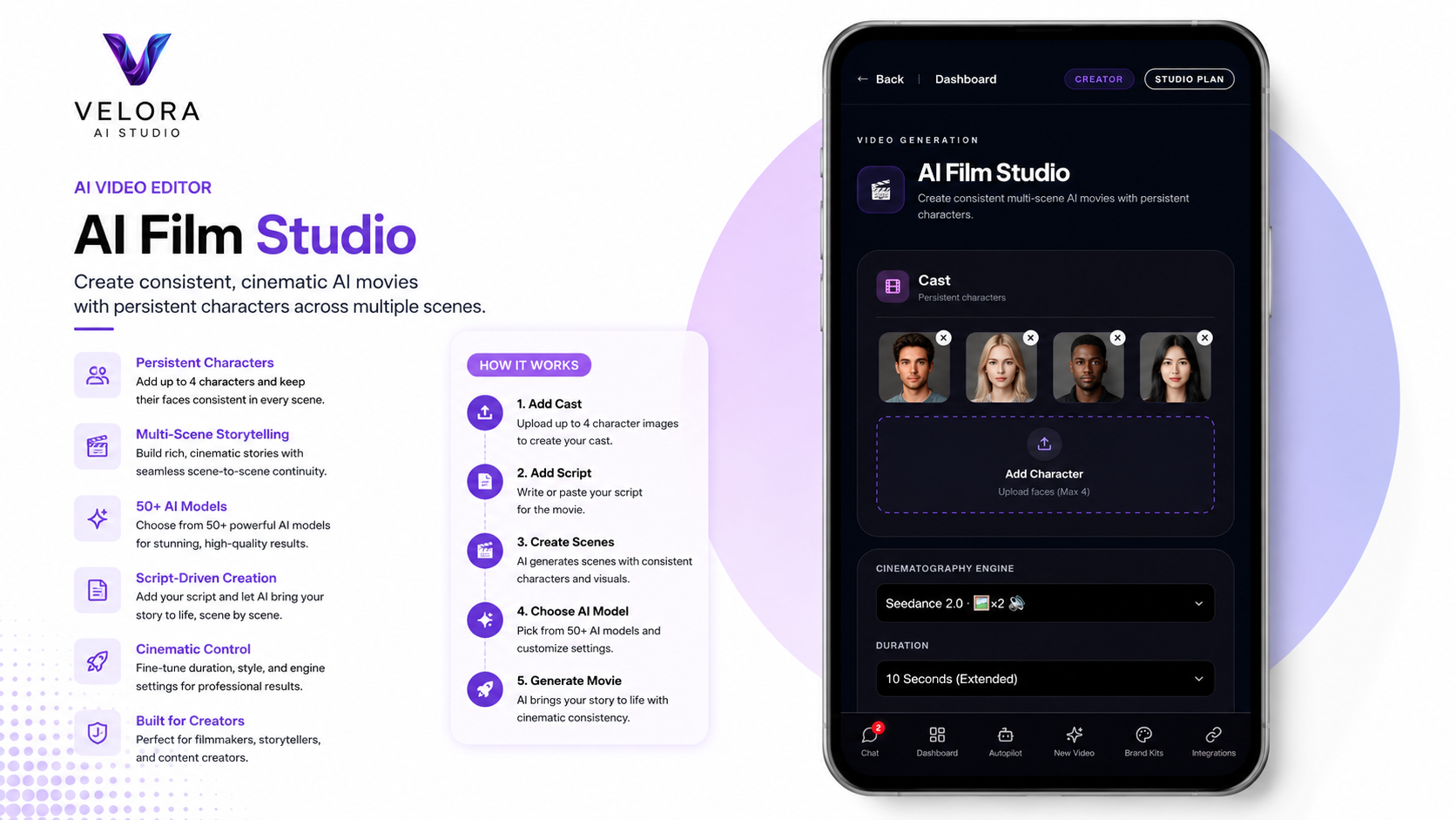 Velora AI Studio gallery image