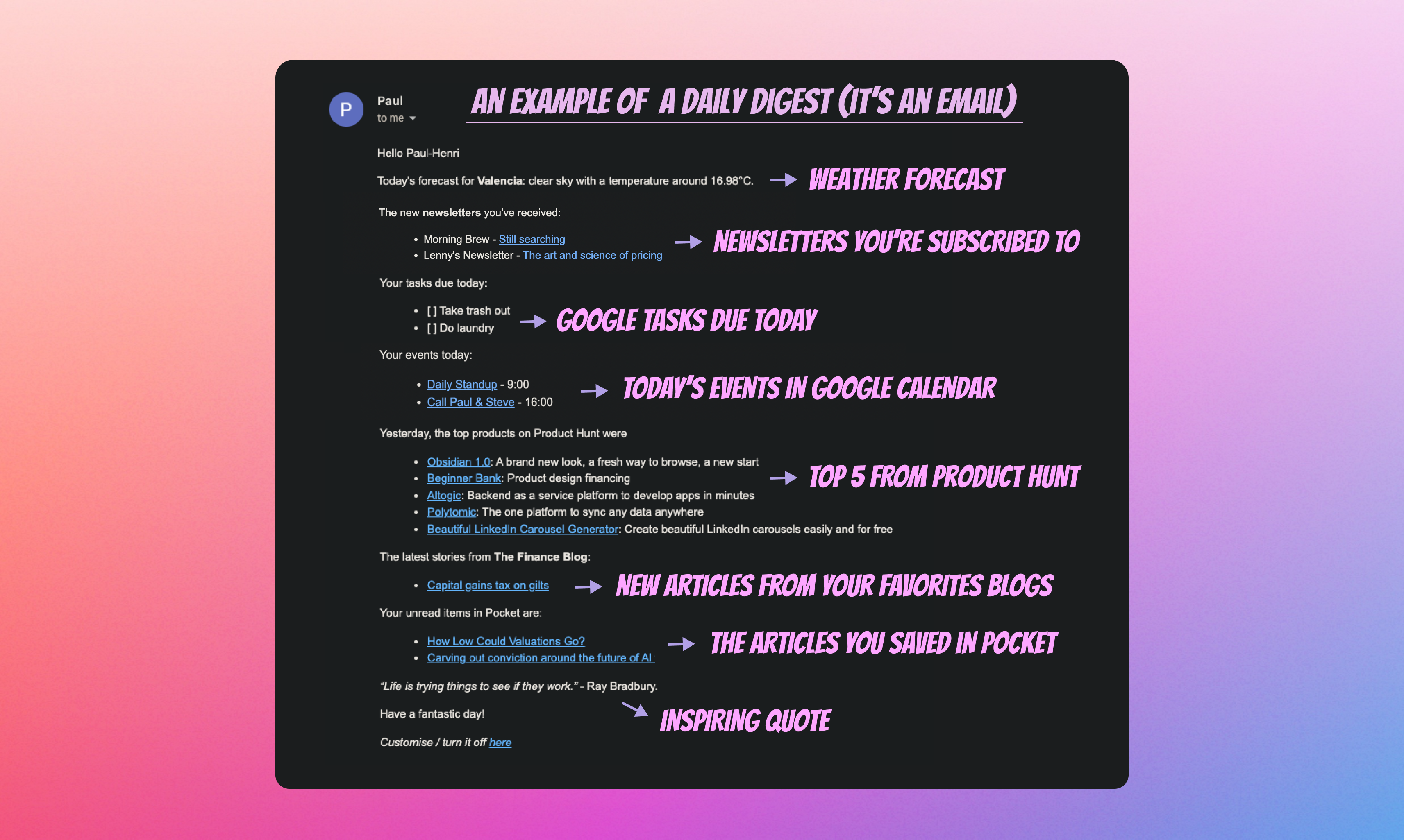 Le Digest 2.0 - จดหมายข่าวทั้งหมดของคุณเป็นอีเมลฉบับเดียว media 2