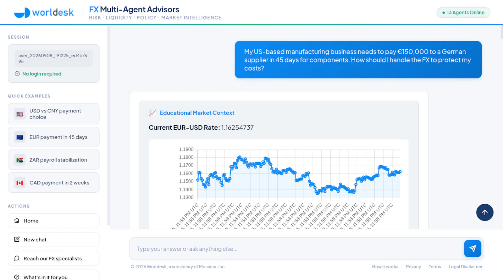 Worldesk AI FX Dealer screenshot 3