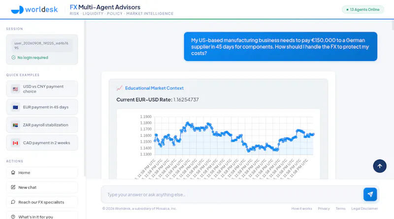 Worldesk AI FX Dealer screenshot 3