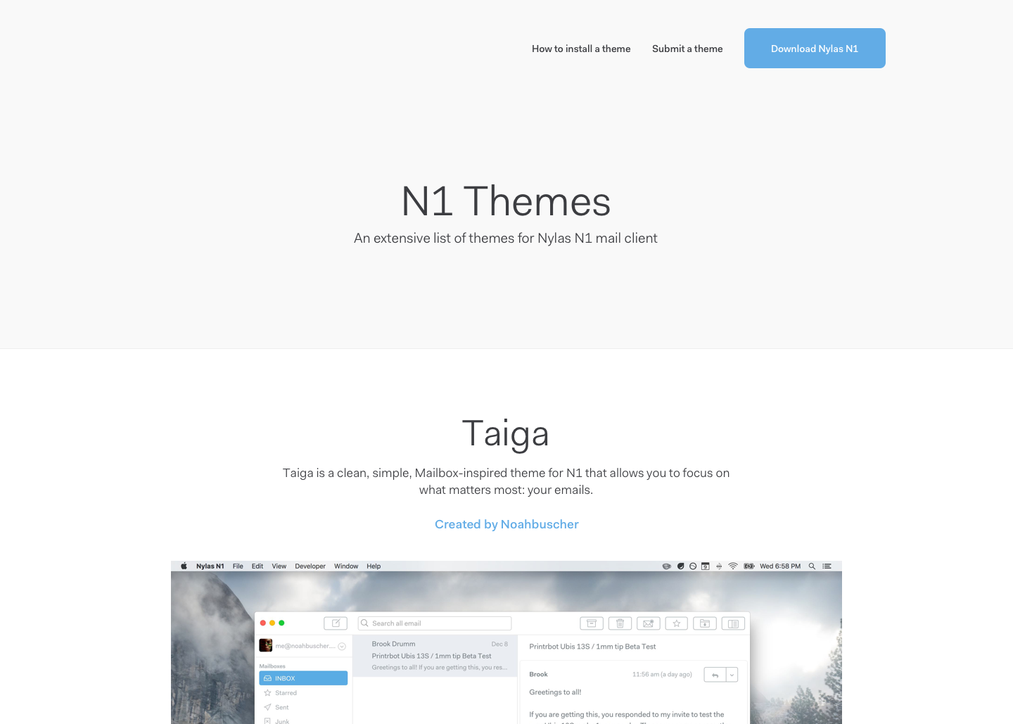 N1 Themes