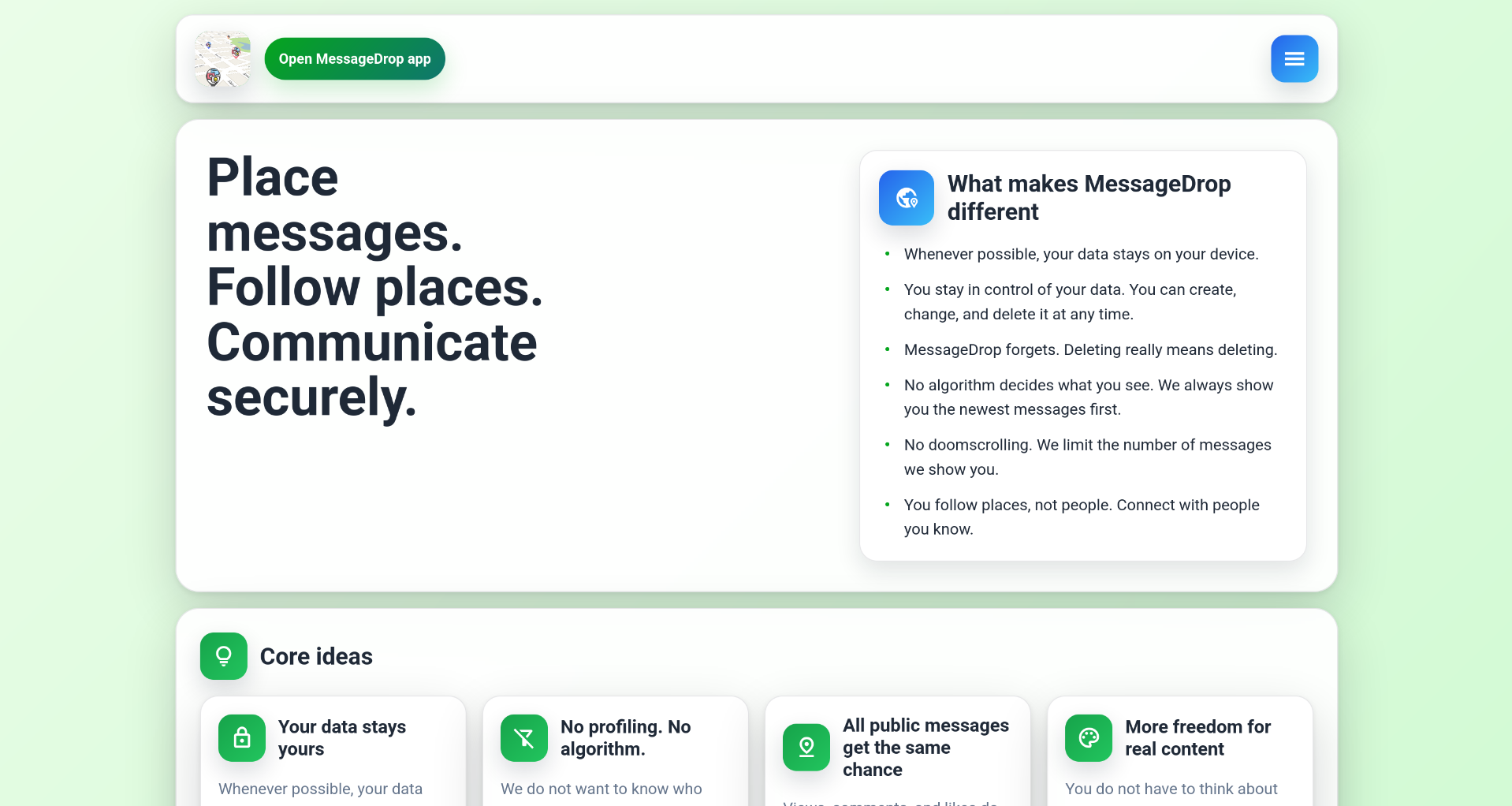 MessageDrop gallery image