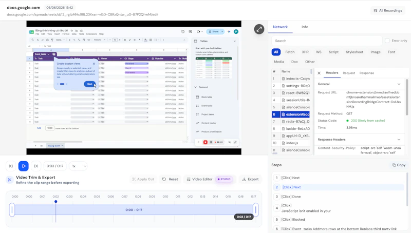 Sonix — Session Replay screenshot 1