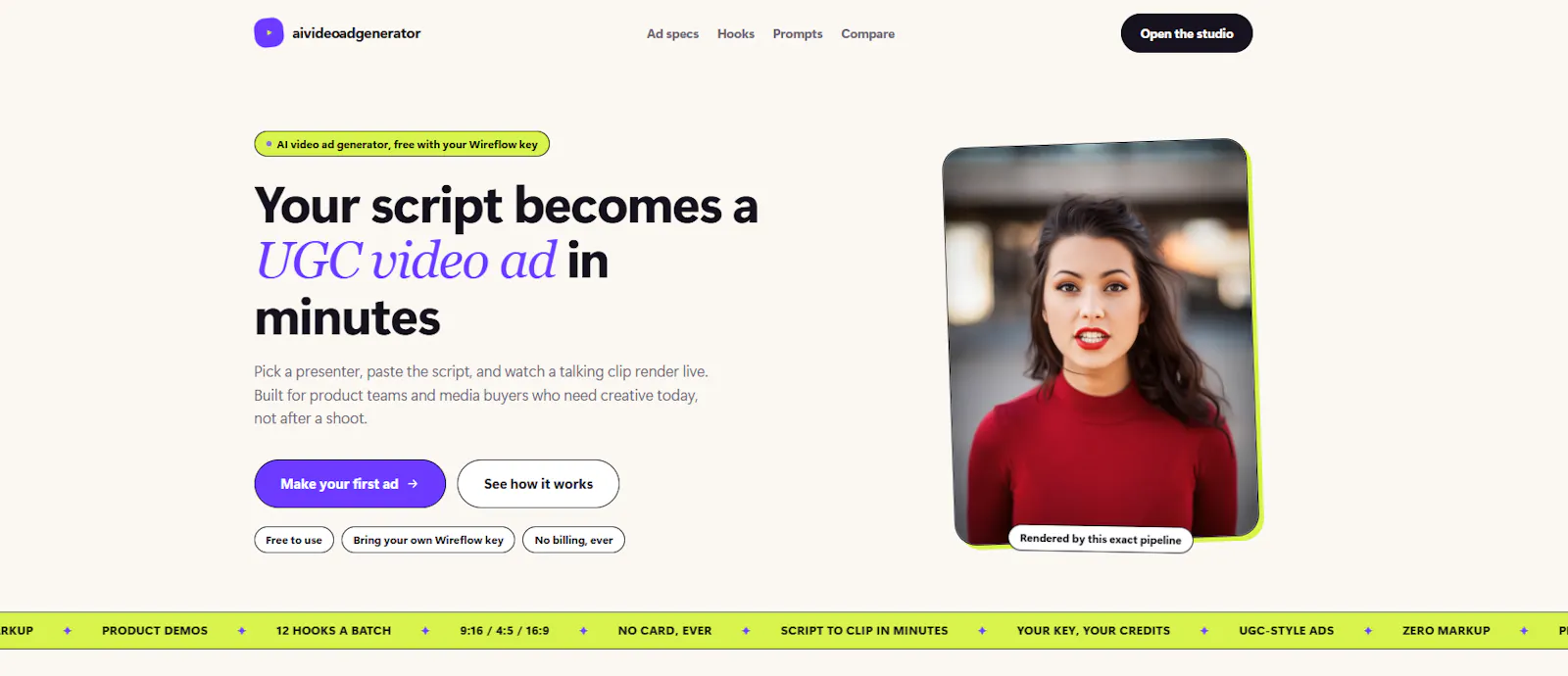 AI Video Ad Generator screenshot 1