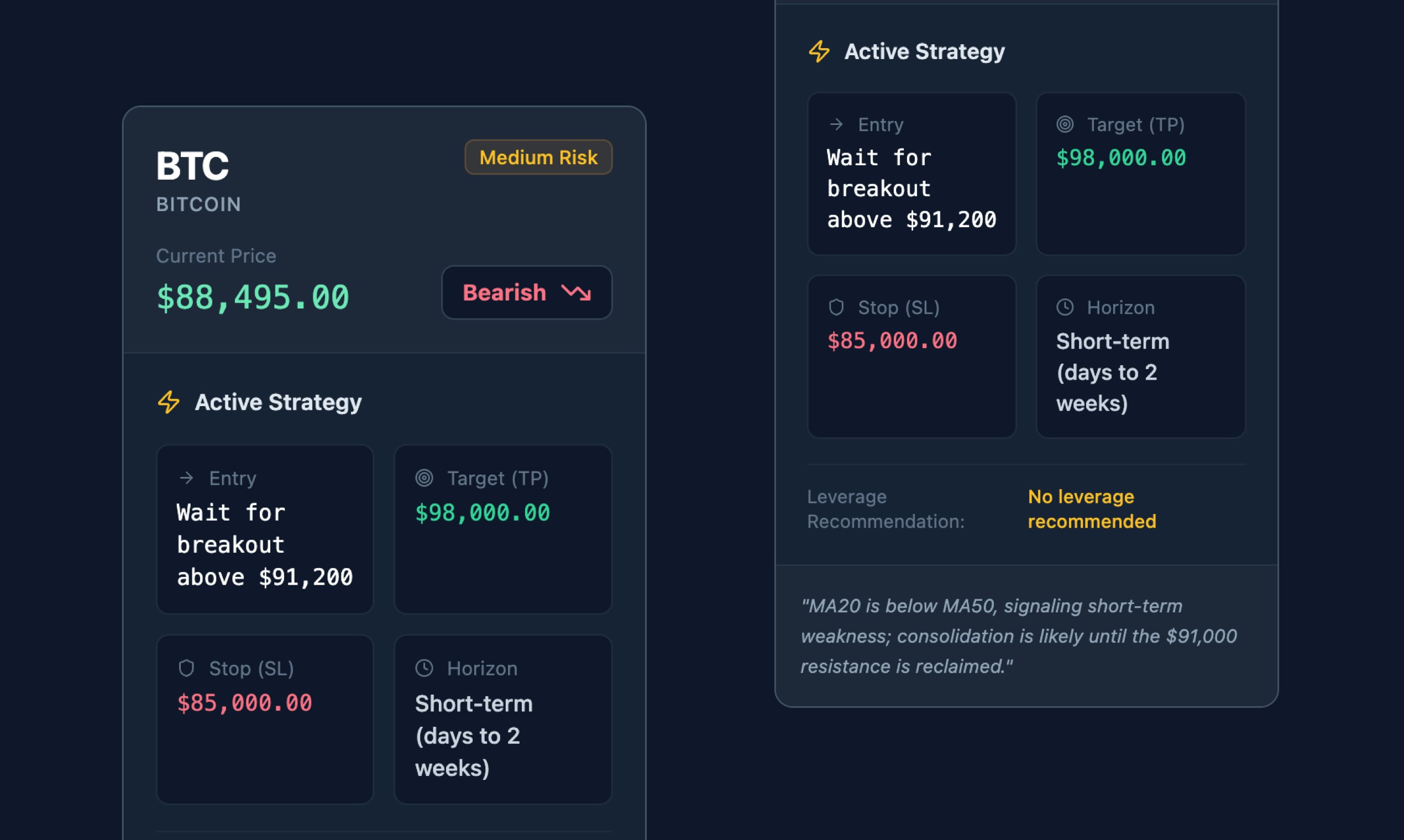 AshkMarket AI Financial Assistant - Screenshot 3 showing product features and functionality