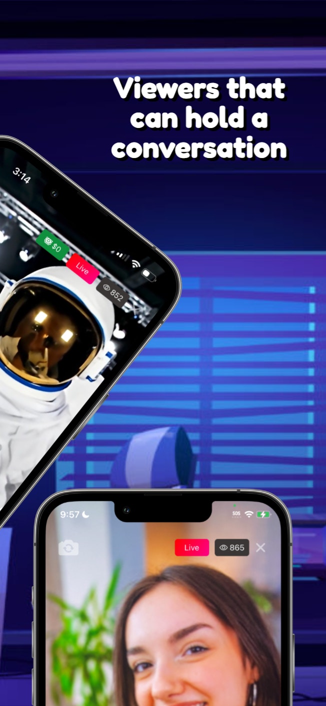 AI Streamer (Alpha 0.1) - Screenshot 3 showing product features and functionality