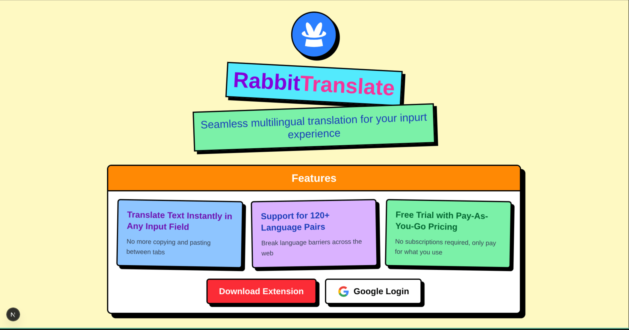 Média Lapin traduit - Traduire les champs d'entrée instantanément en plus de 120 langues 2