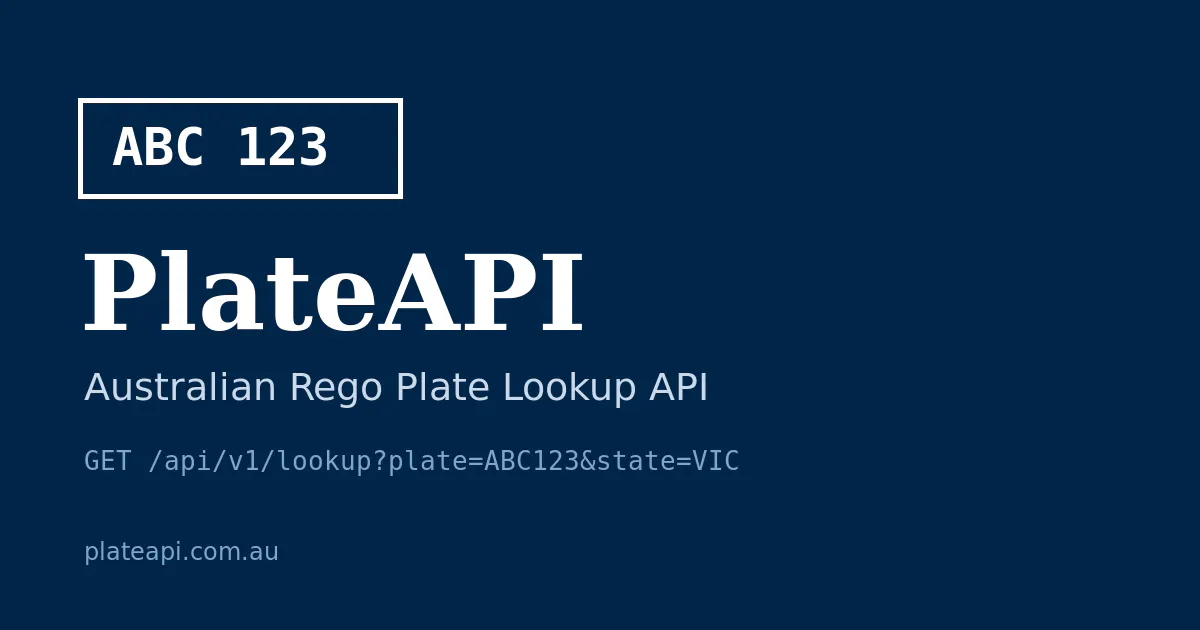 PlateAPI gallery image