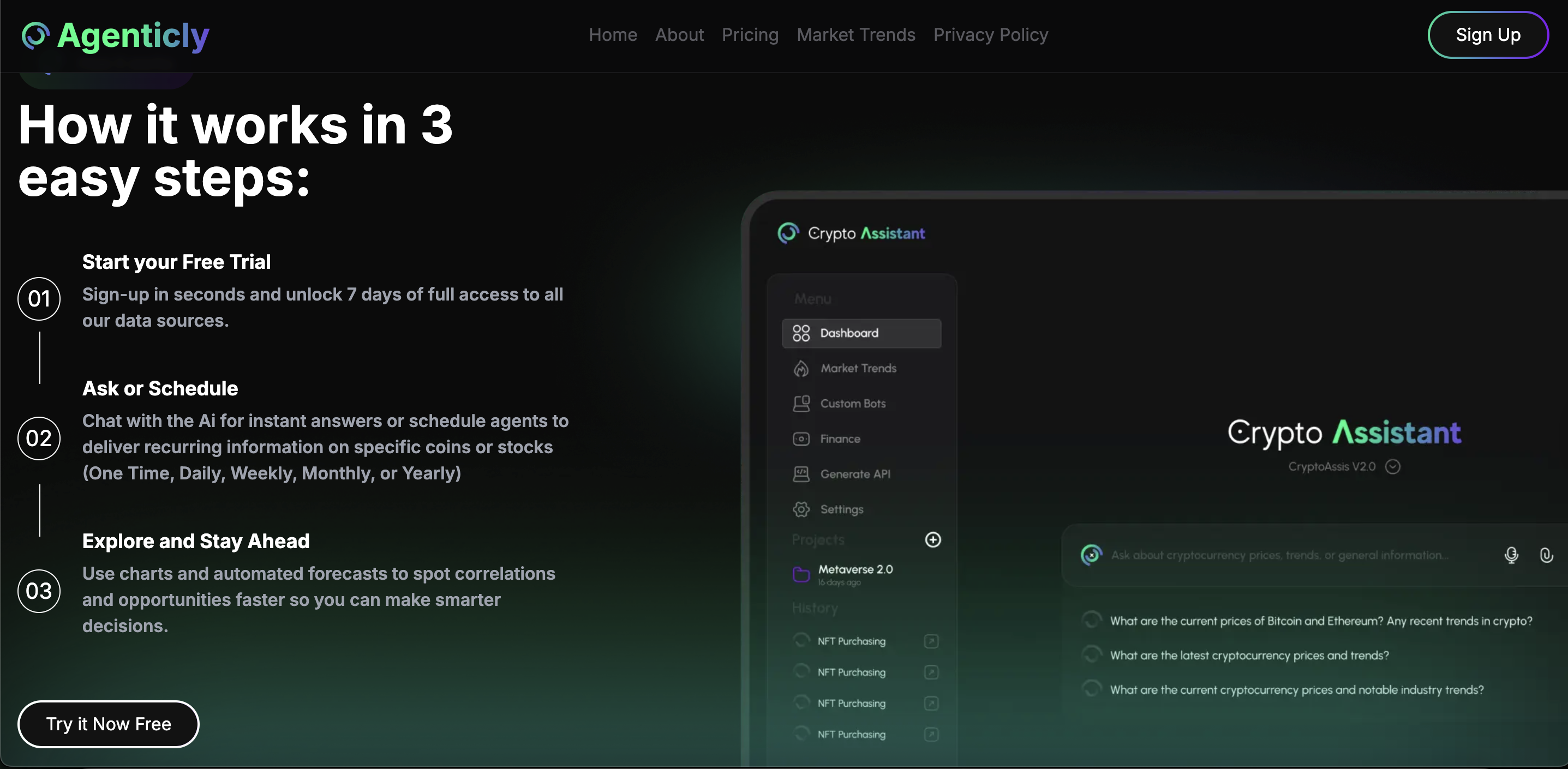 Agenticly - Screenshot 5 showing product features and functionality