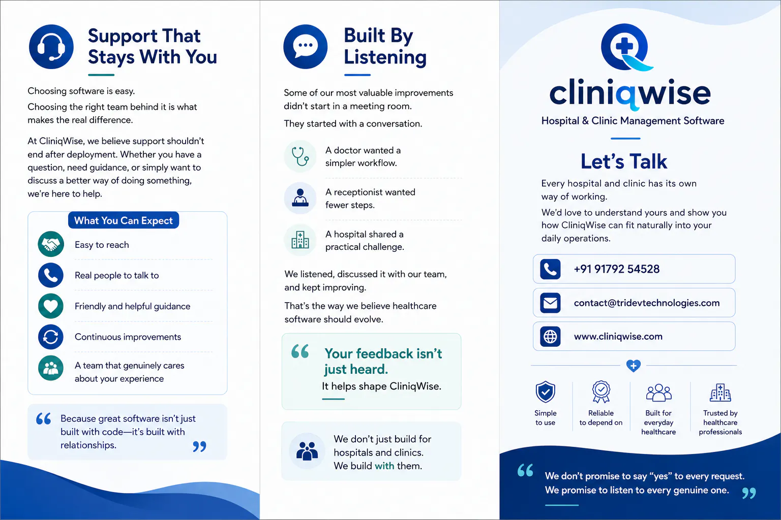 Cliniqwise gallery image