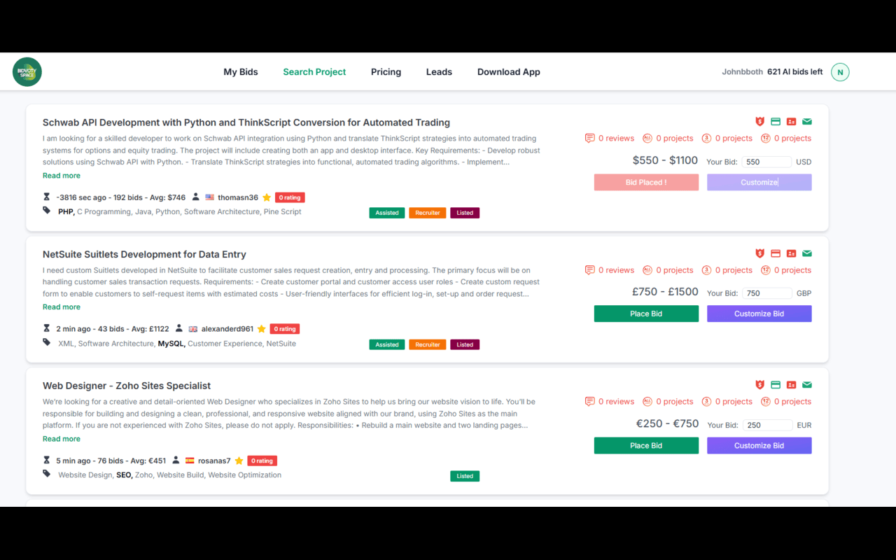Bidvoty -AI Freelancerの入札アシスタント media 3
