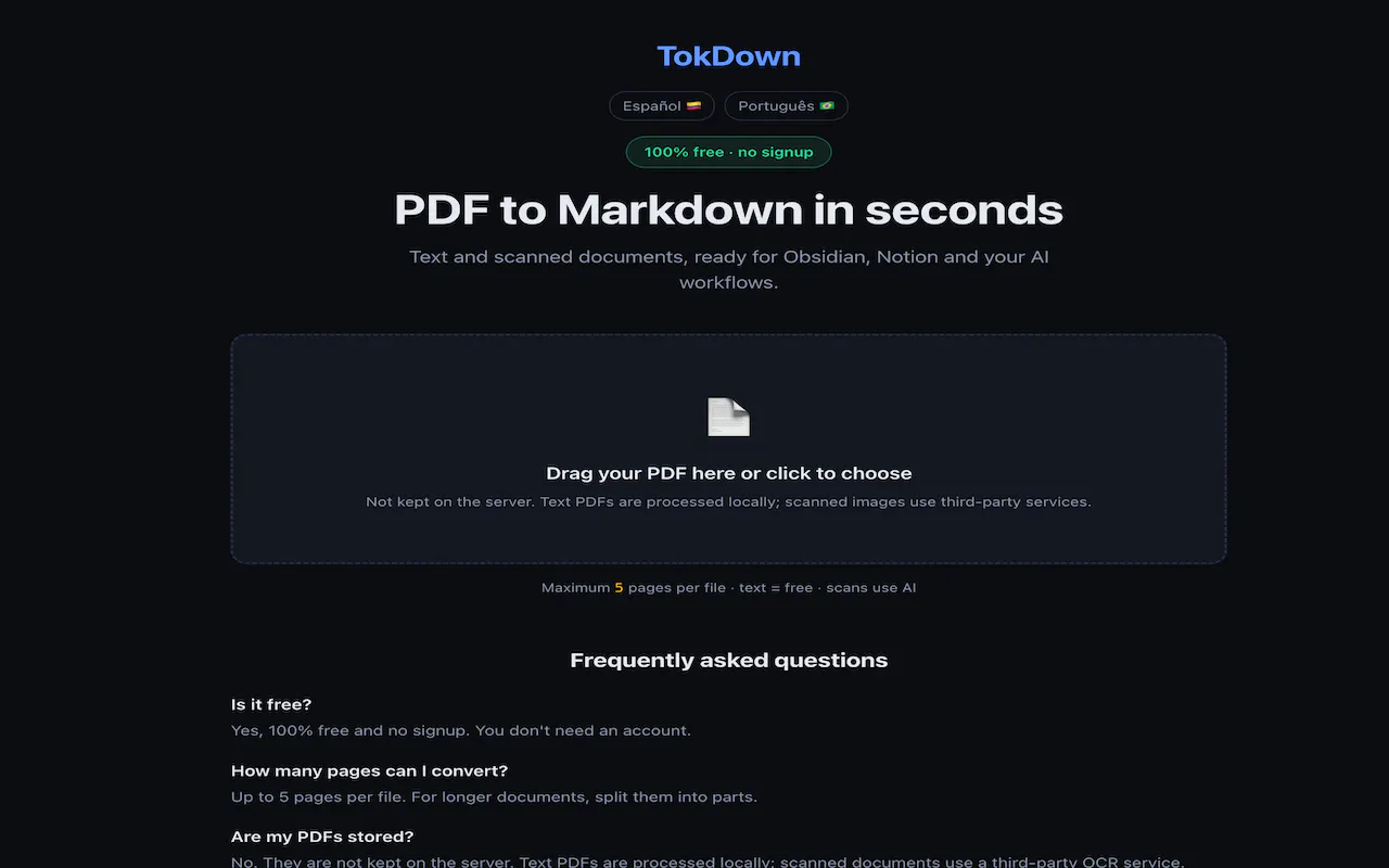 TokDown gallery image