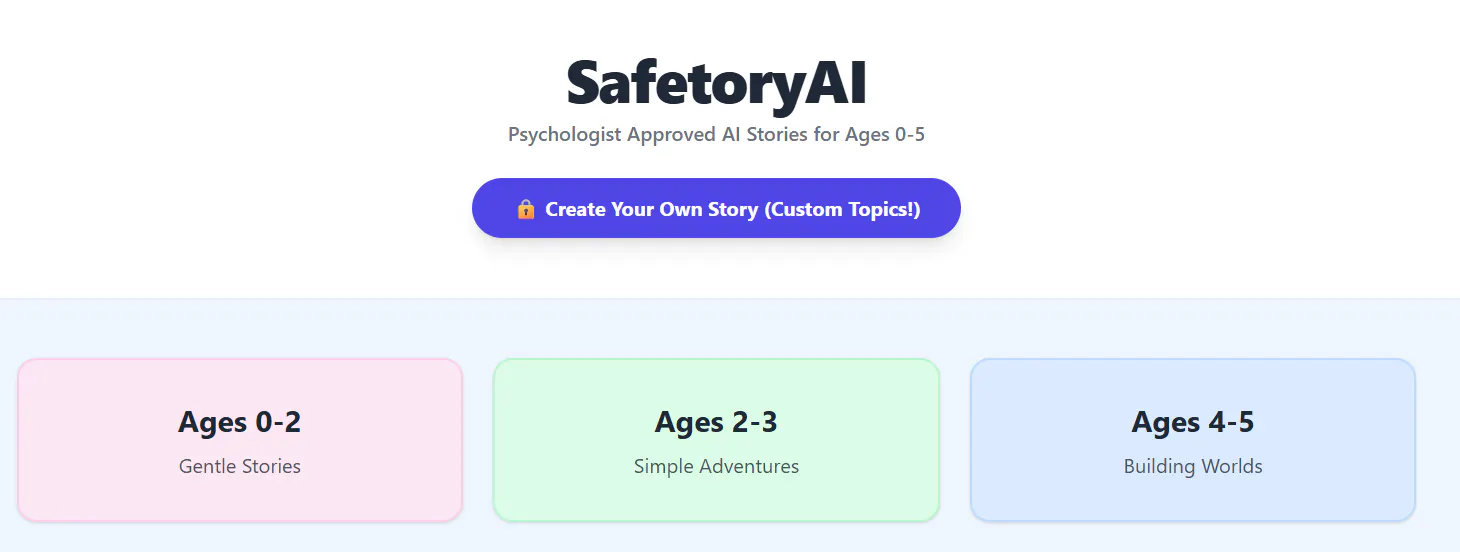 SafeStoryAI 截图 2
