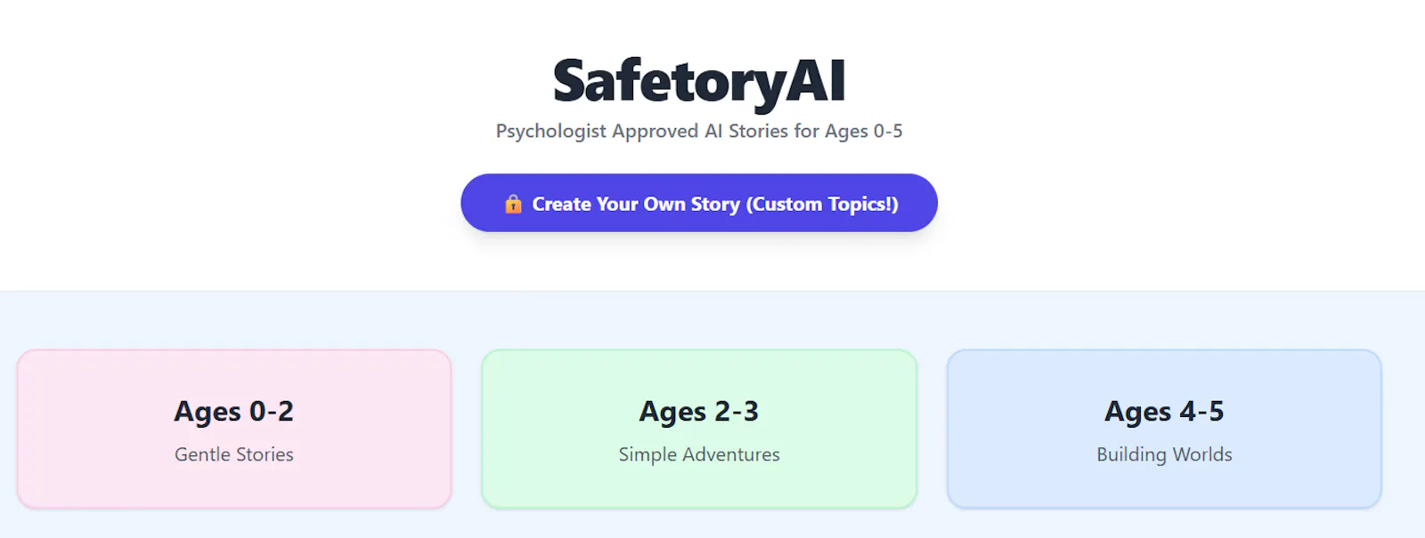 SafeStoryAI screenshot 2