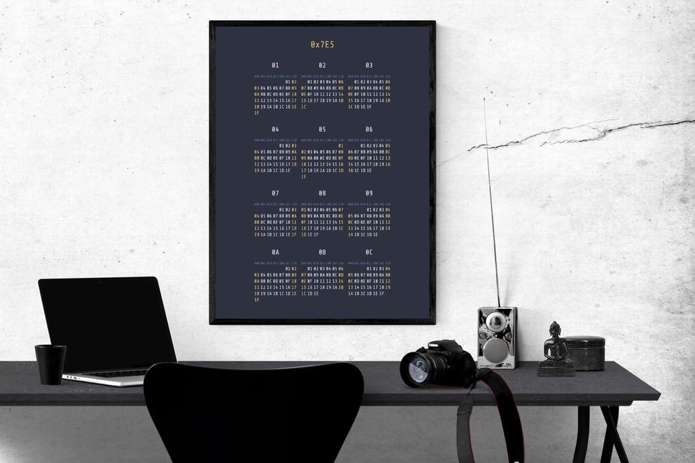 Hexadecimal Hacker's Calendar media 1