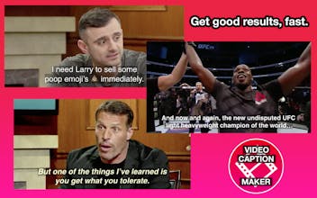 Video Caption Maker gallery image