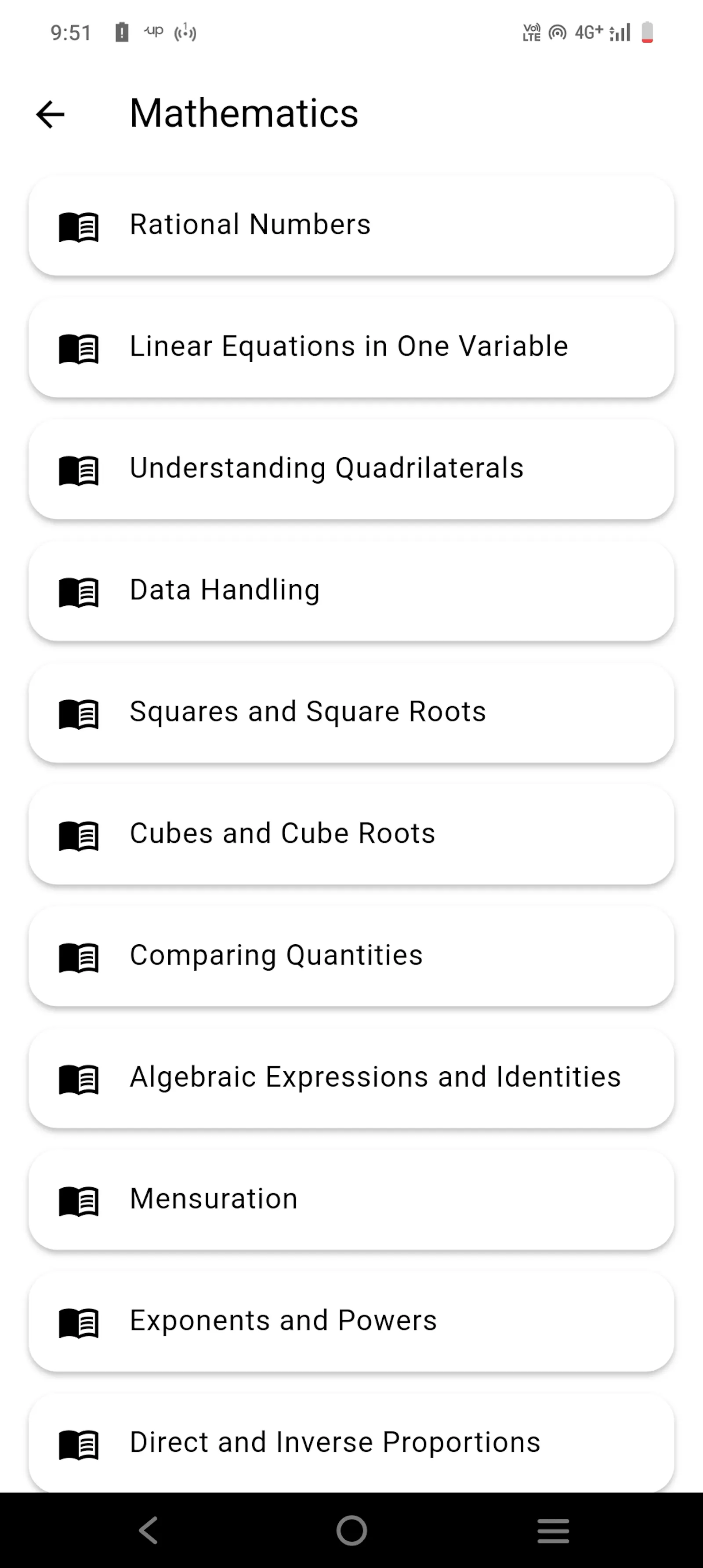 CBSE 8th Vision screenshot 1