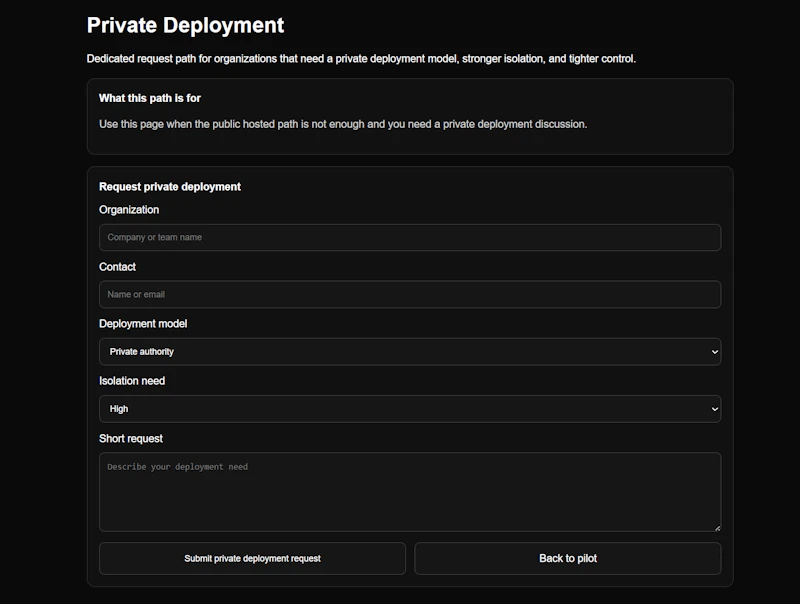 AI Admissibility screenshot 4