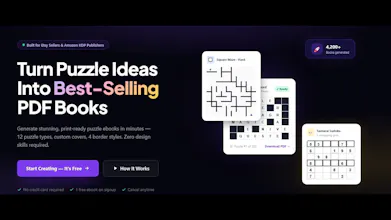 Puzzle Book Generator for Etsy & KDP gallery image