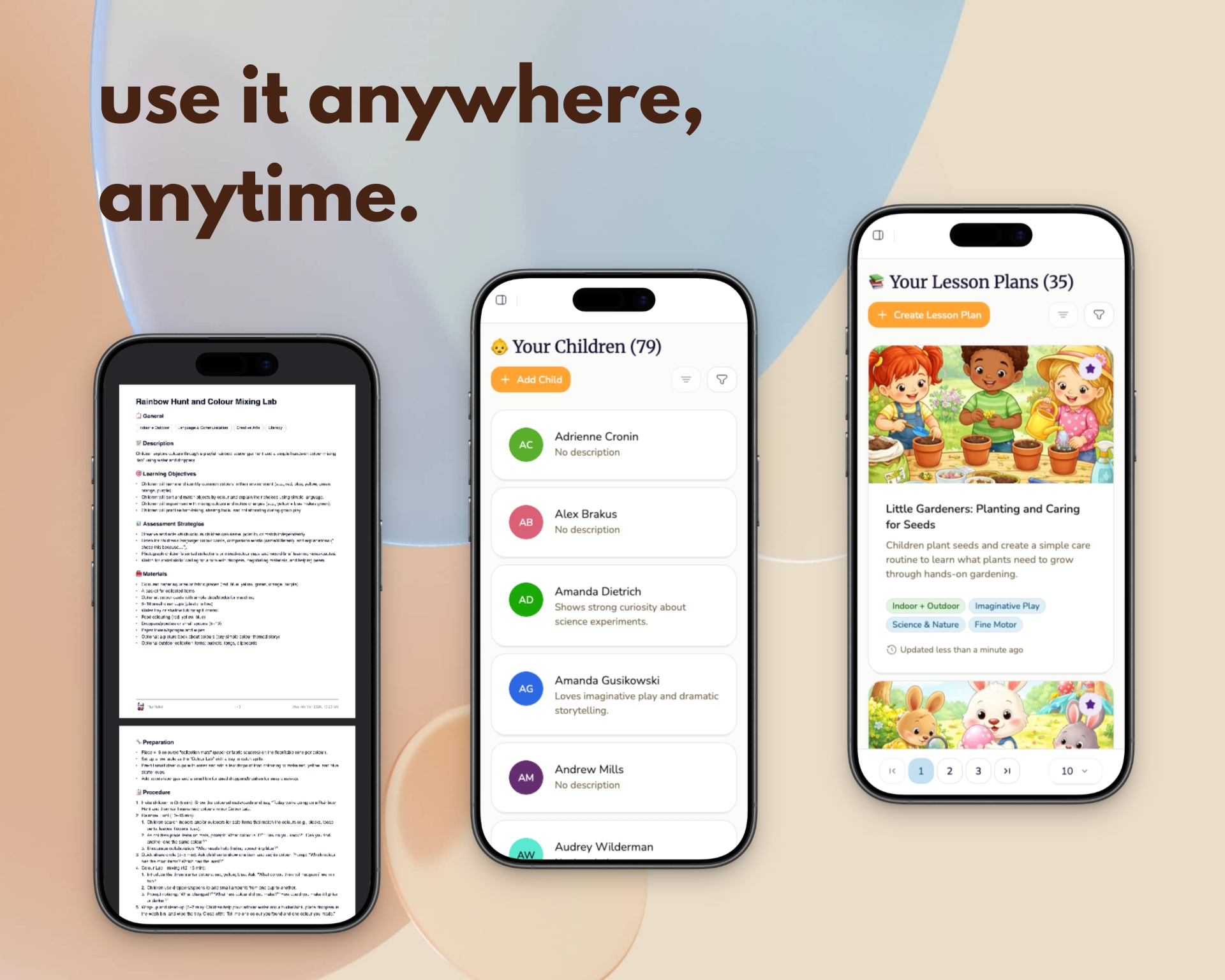 PlanRelief - Screenshot 4 showing product features and functionality