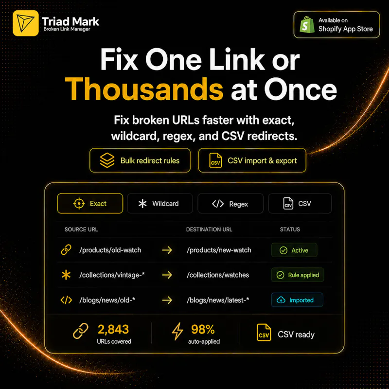 TM AI Broken Link Manager screenshot 7