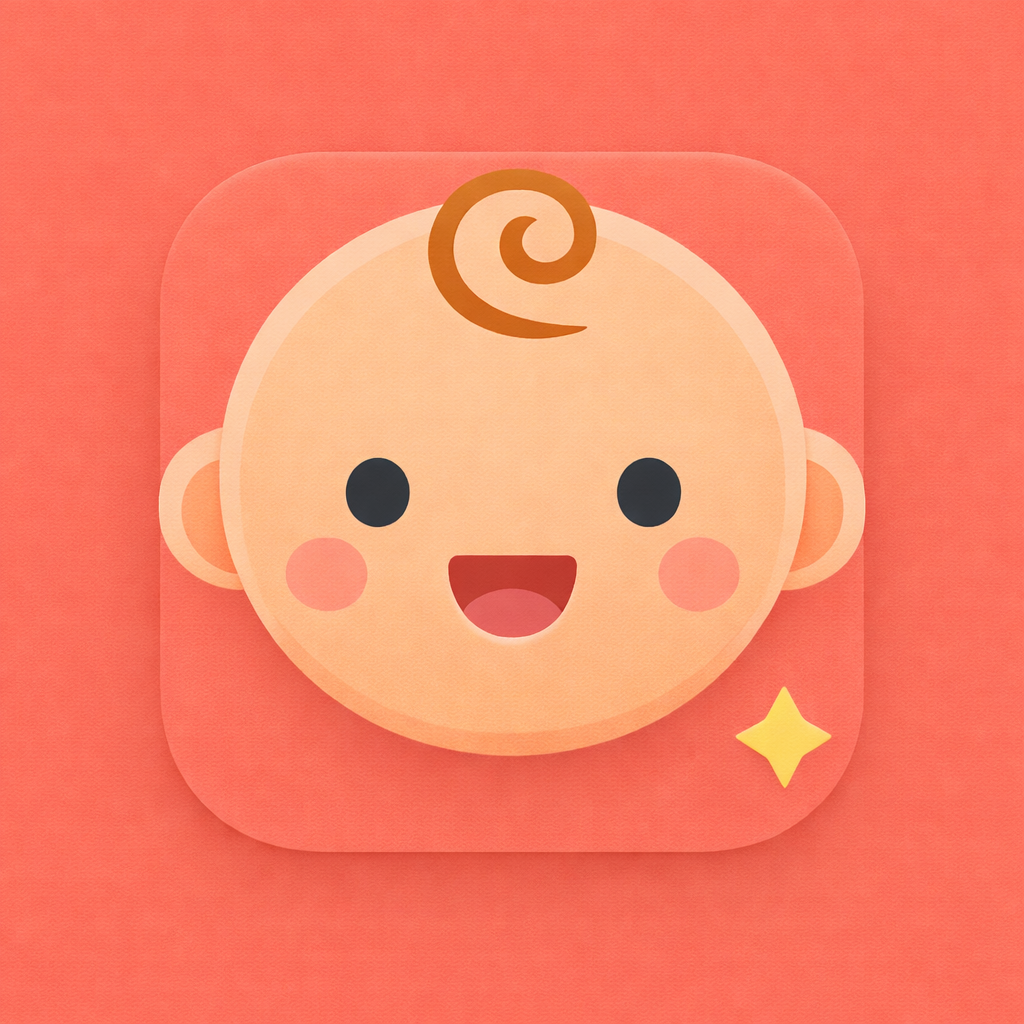 BabyPhoto - Product Hunt launch logo and brand identity
