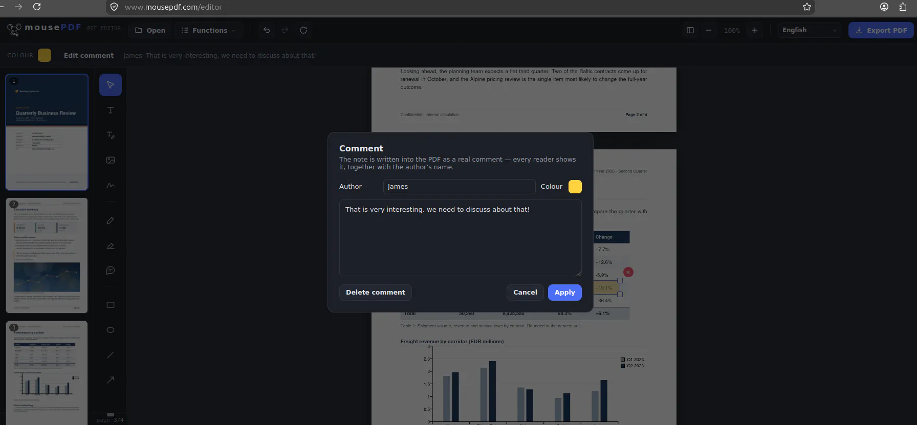 mousePDF - Free Online PDF Editor gallery image