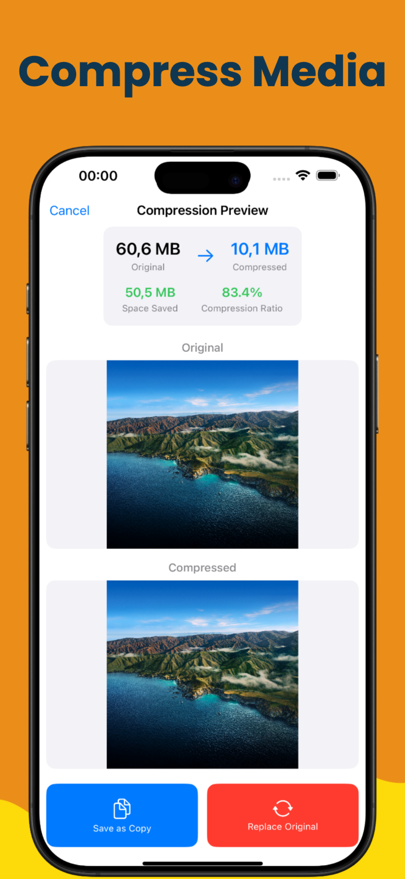 Média Se cacher - Le nettoyeur de photos de la confidentialité est entièrement sur dispositif 6