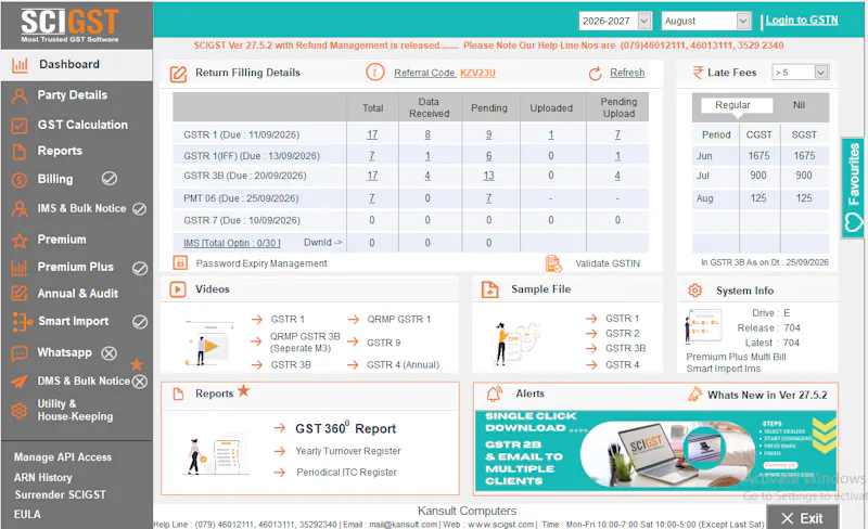 SCIGST screenshot 1