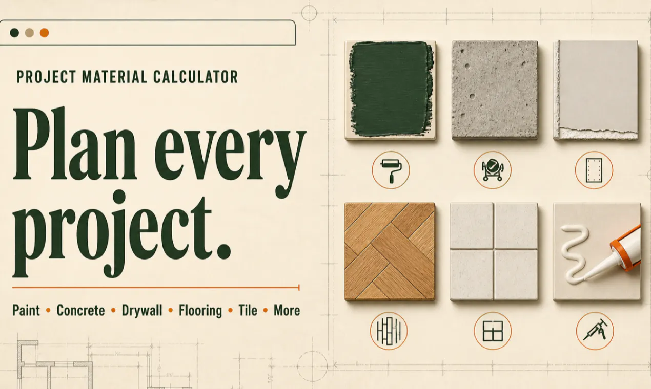 Project Material Calculator gallery image