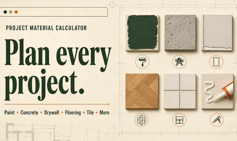 Project Material Calculator screenshot 2