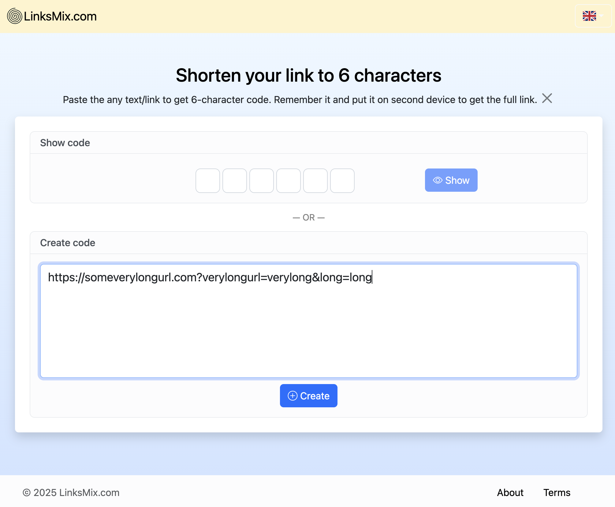 LinksMix.com - Shorten your link or text to 6 characters media 2