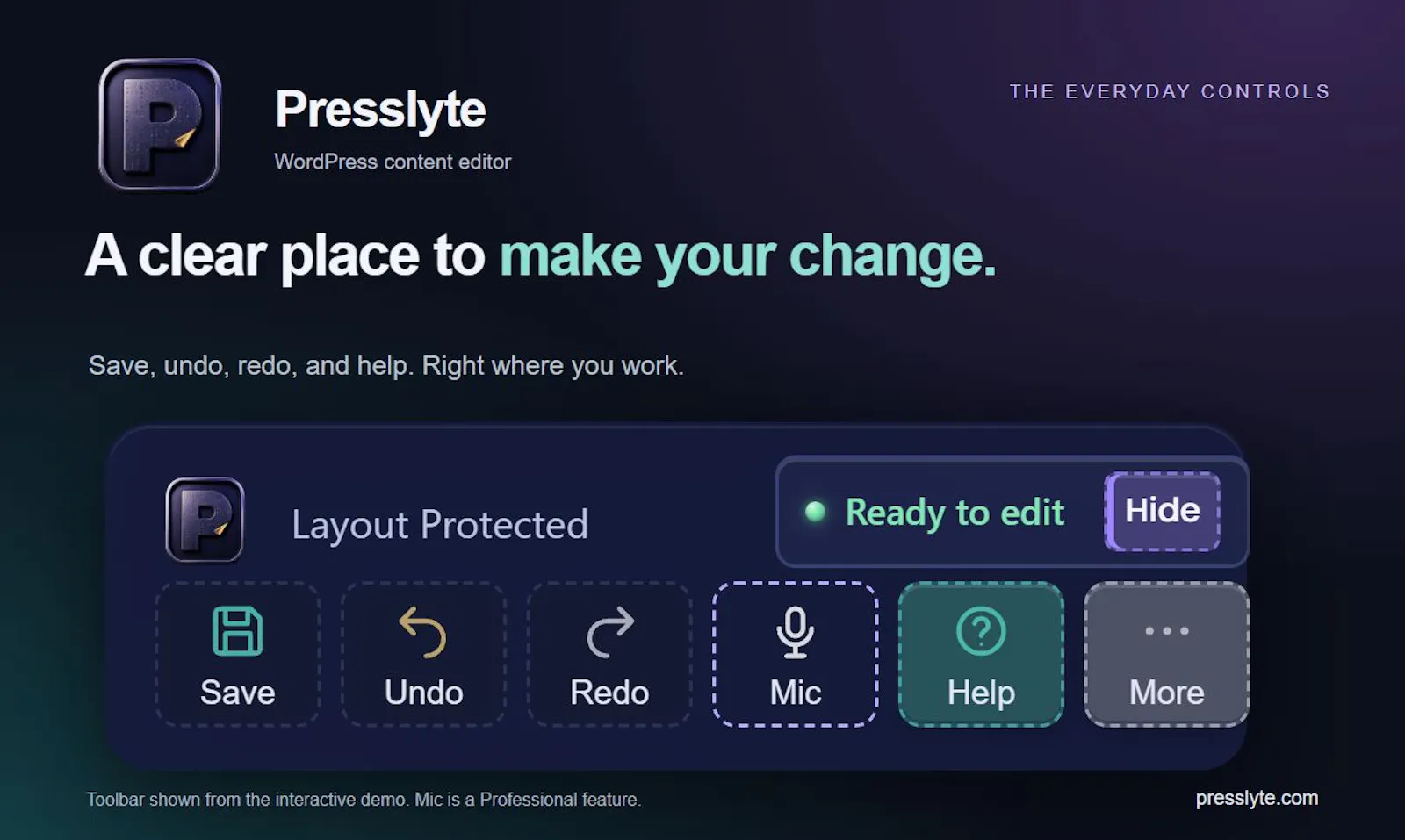 Presslyte screenshot 3