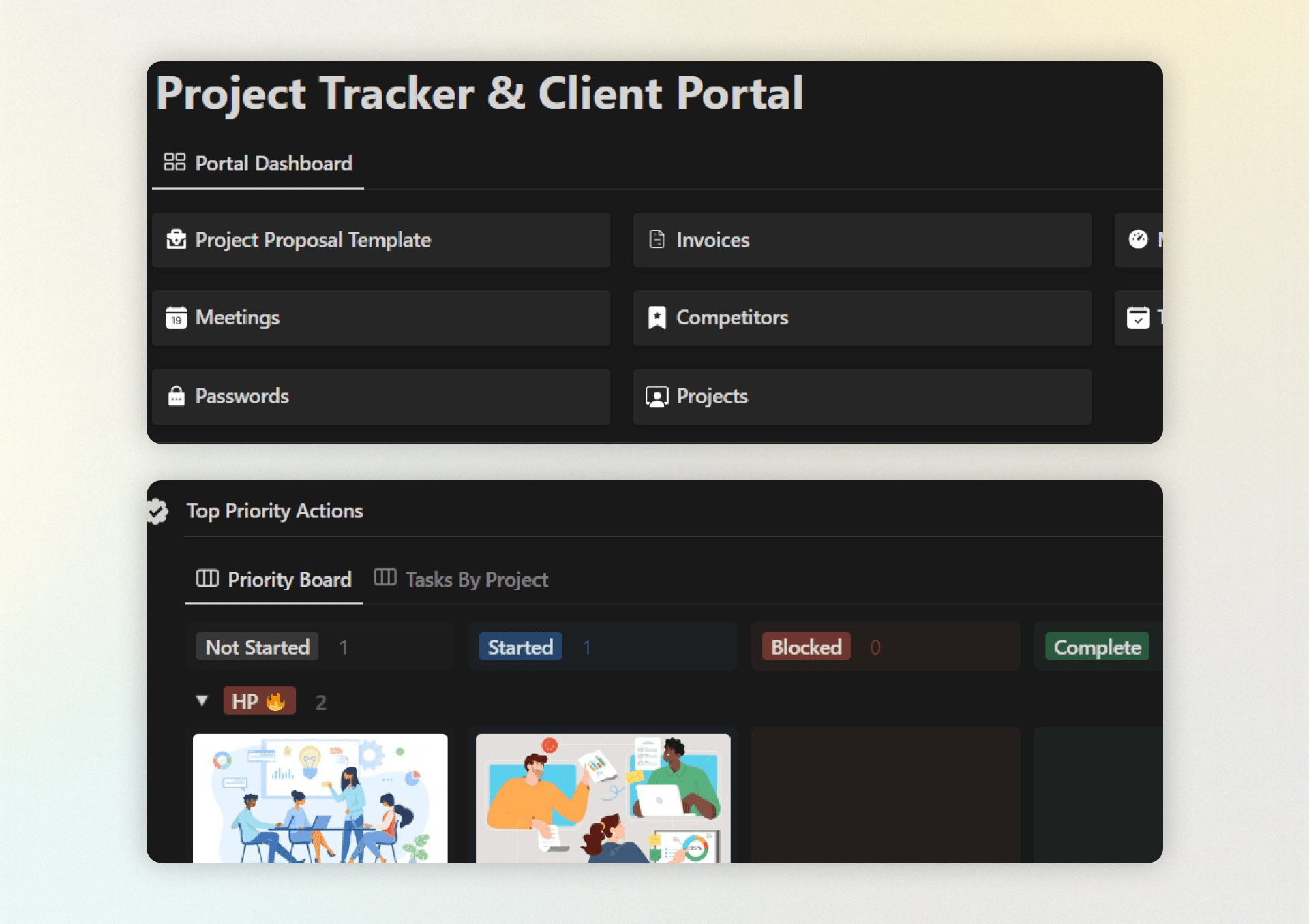 Progetto tracker e portale client media 2