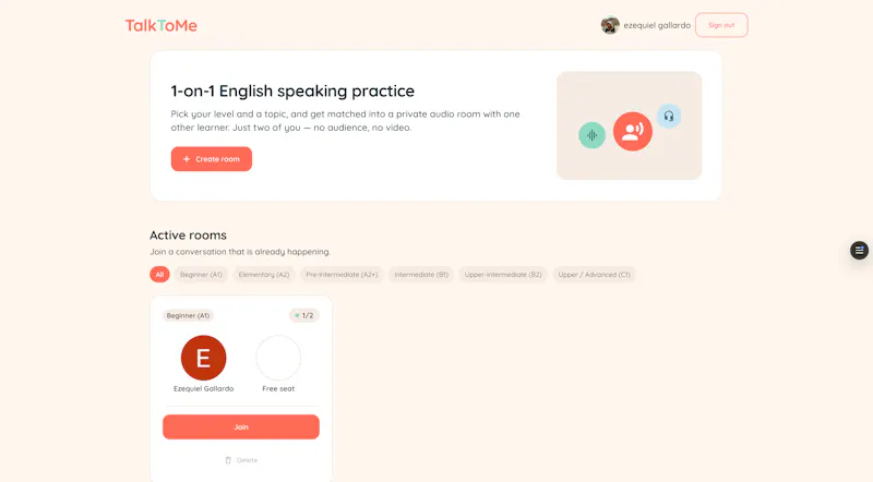 TalkToMe screenshot 2