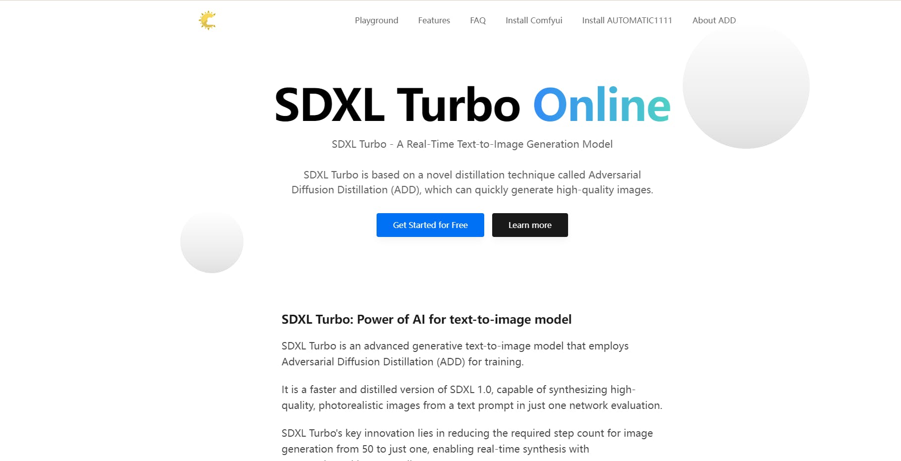 SDXL TURBO ONLINE media 1