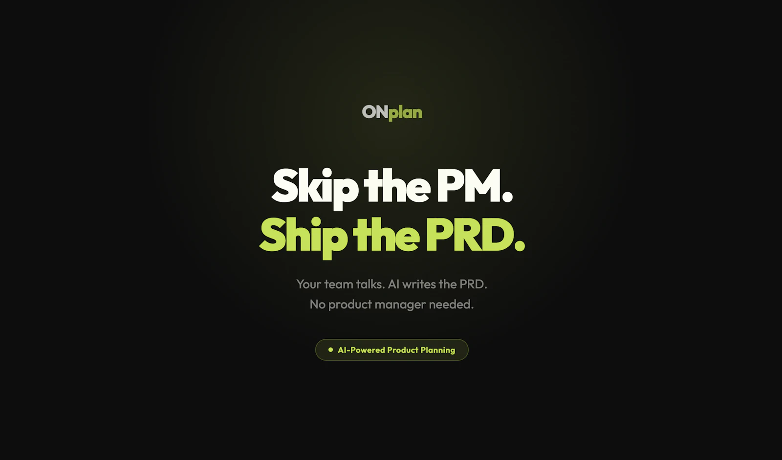 OnPlan screenshot 1