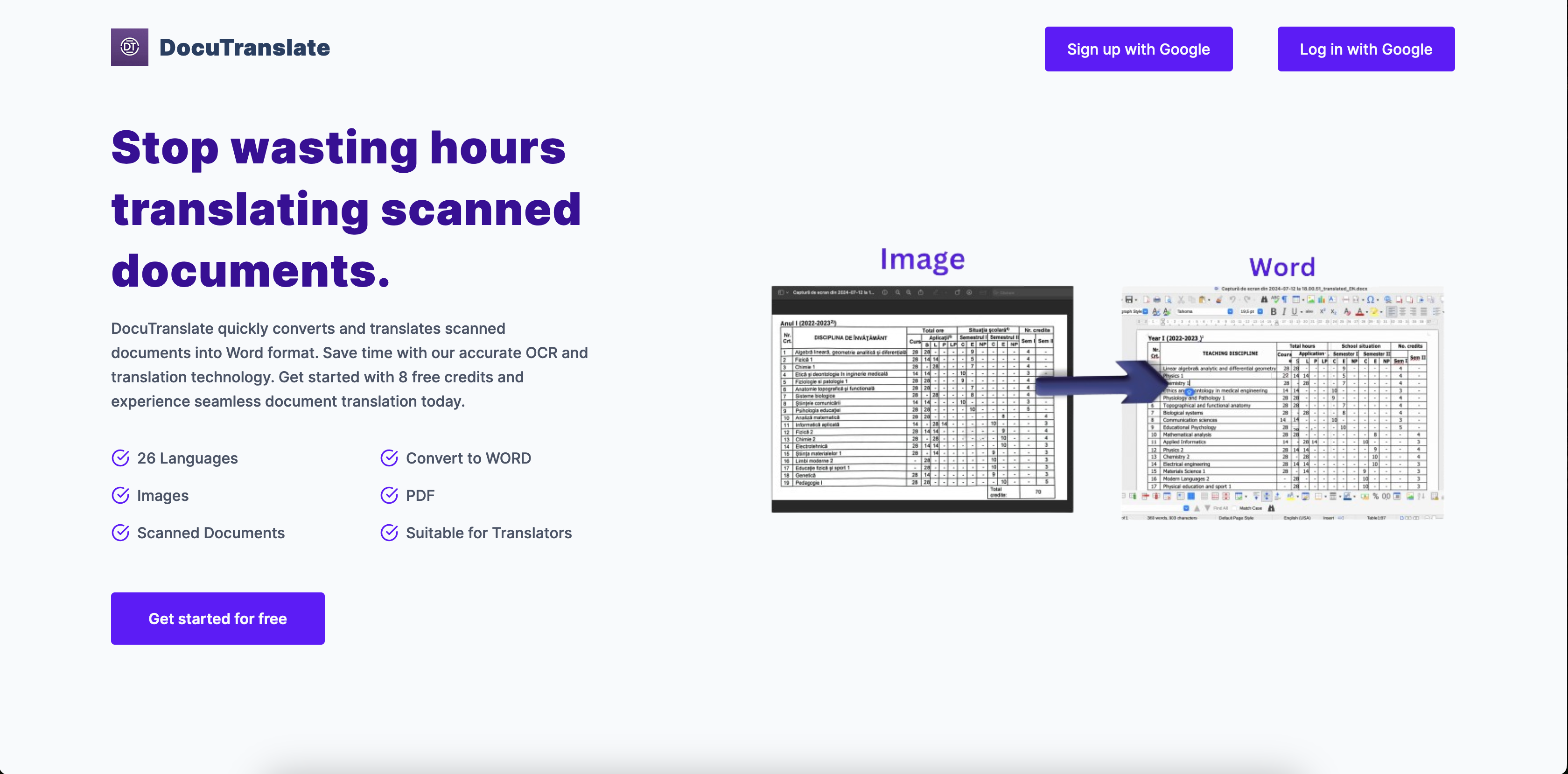 startuptile DocuTranslate-Translate any PDF into a editable document