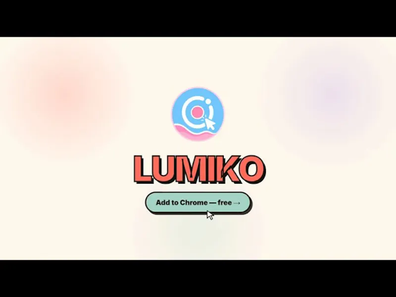 Lumiko screenshot 1 (video preview)