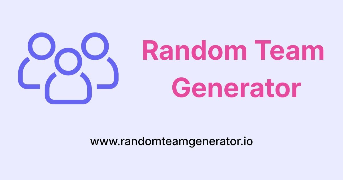 Random Team Generator gallery image