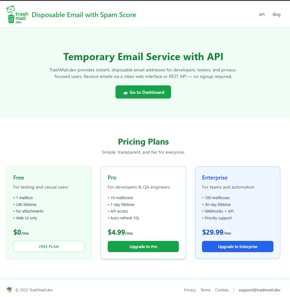 TrashMail.dev gallery image