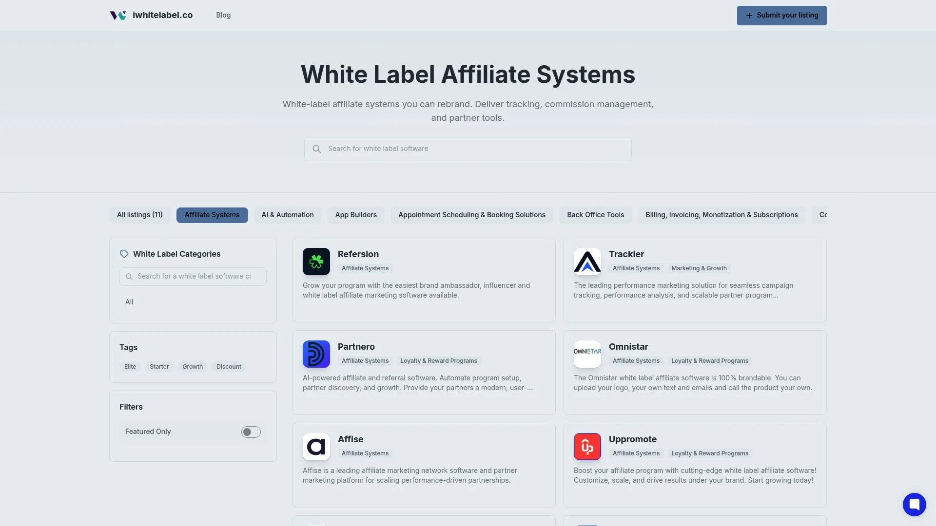 iwhitelabel.co - Screenshot 2 showing product features and functionality